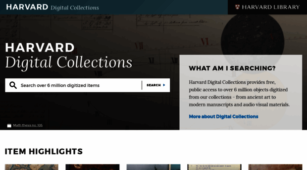 digitalcollections.library.harvard.edu