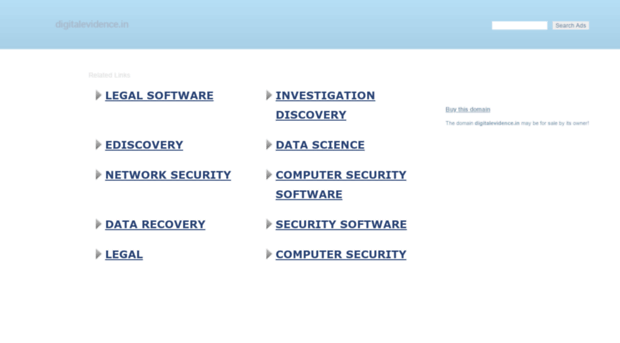 digitalevidence.in