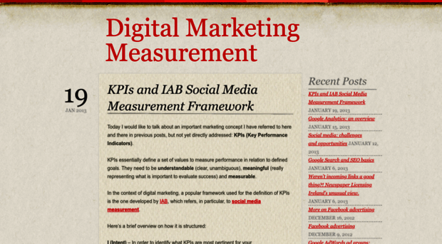 digitalmarketingmeasurement.wordpress.com