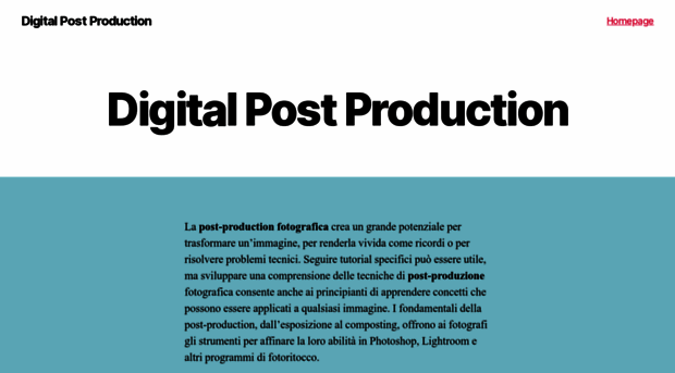 digitalpostproduction.it
