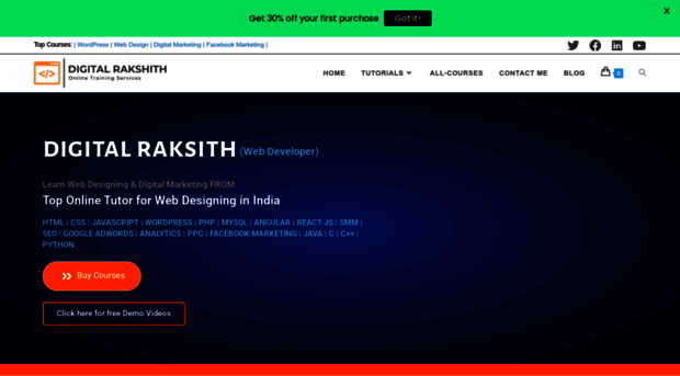 digitalrakshith.com
