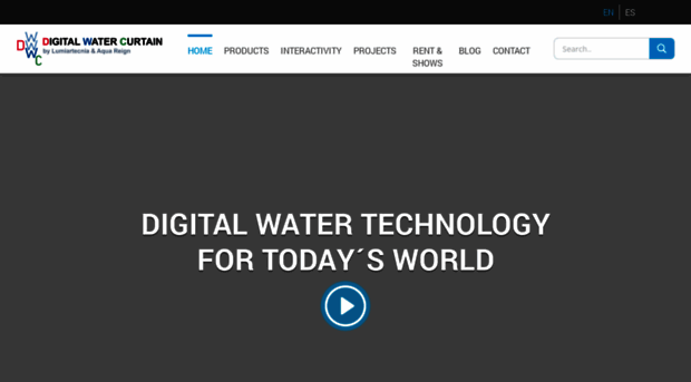 digitalwatercurtain.com