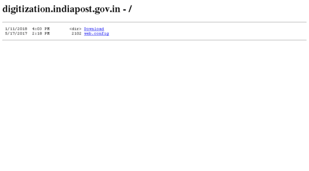 digitization.indiapost.gov.in