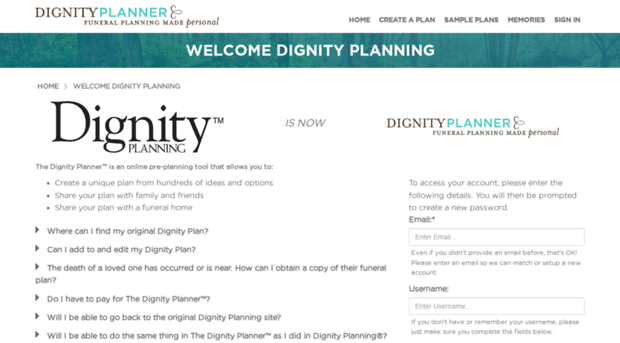 dignityplanning.com