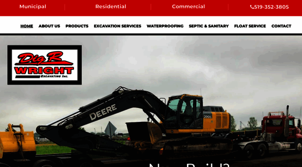 digrwrightexcavating.com - Site Development in Chatham an... - Dig R ...