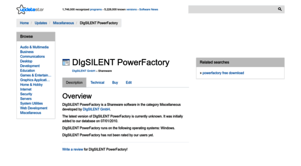 digsilent-powerfactory.updatestar.com