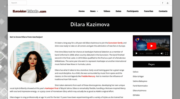 dilara.eurovisiontalents.com