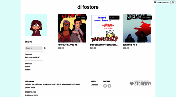 dilfosaur.storenvy.com