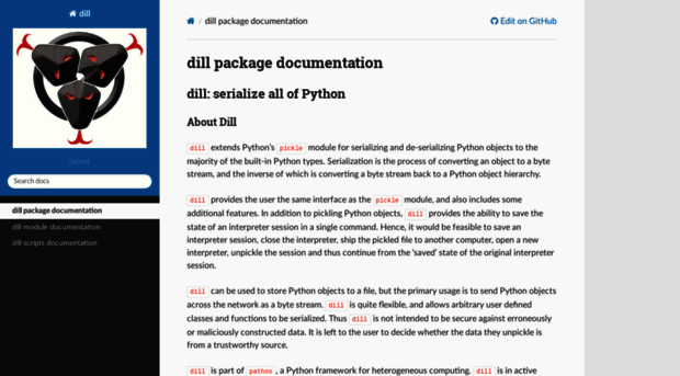 dill.readthedocs.io