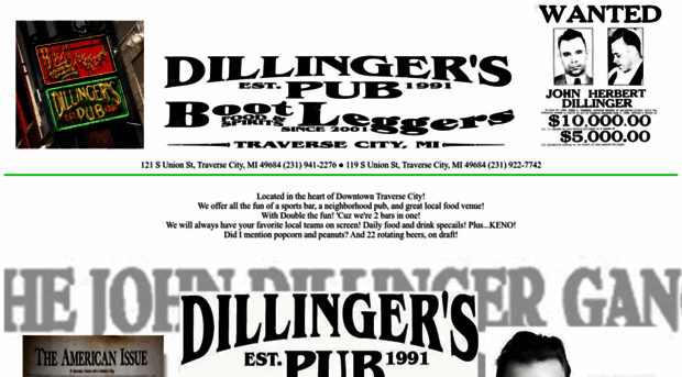 dillingerspubtc.com