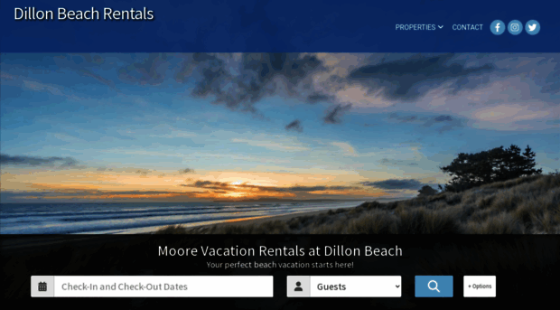 dillonbeachrentals.com