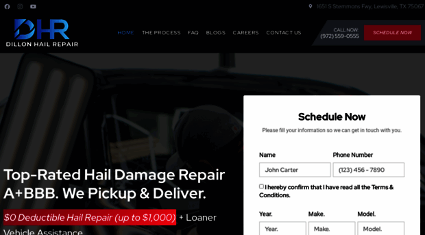 dillonhailrepair.com