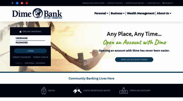 dime-bank.com