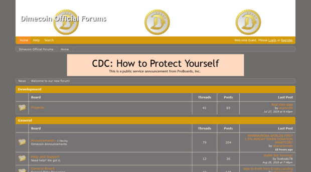 dimecoin.freeforums.net