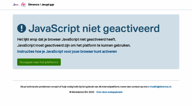 dimence.e-behandeling.nl