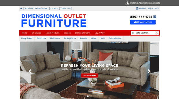 dimensionaloutletfurniture.com