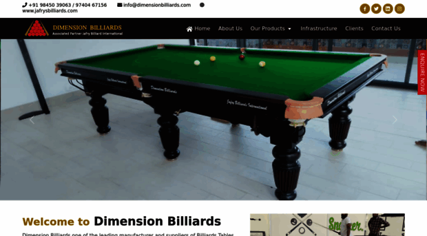 dimensionbilliards.com