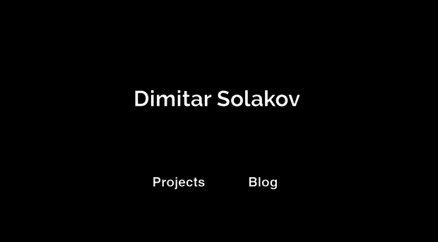 dimitarsolakov.com