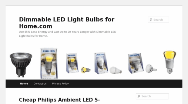 dimmableledlightbulbsforhome.com