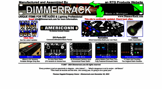 dimmerrack.com