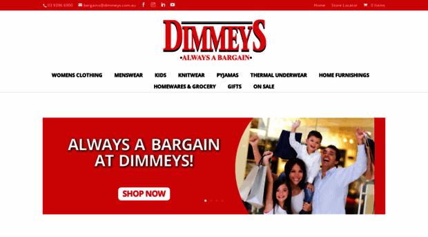 dimmeys.com.au