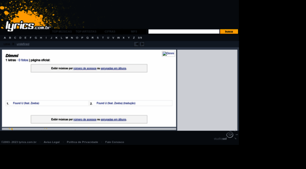 dimmi.lyrics.com.br