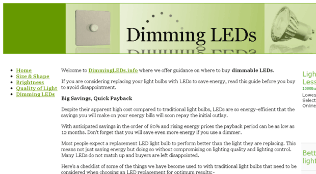 dimmingleds.info