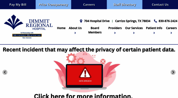 dimmitregionalhospital.com