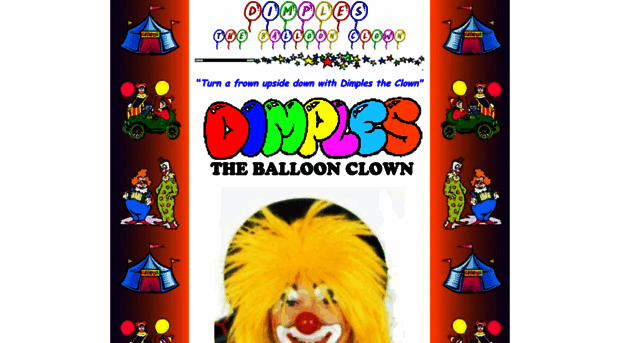 dimplestheclown.com