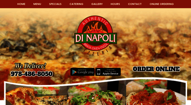 dinapolipizzeria.com