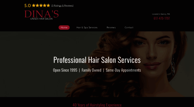 dinashairsalon.com
