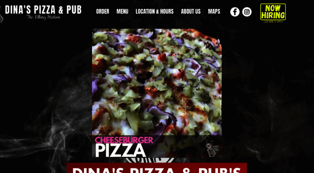 dinaspizzaandpub.com