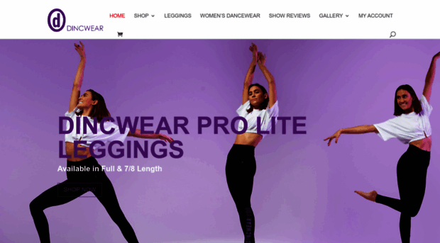 dincweardancewear.com