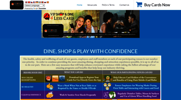 dine4lesscard.com