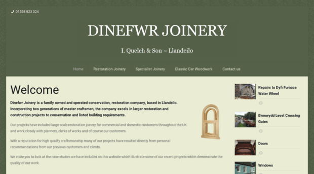 dinefwr-joinery.co.uk