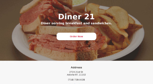 diner21.com
