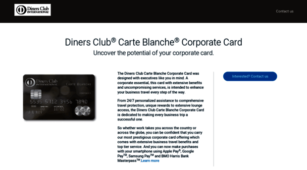 dinersclubcarteblanche.com