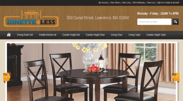 dinette4less.net