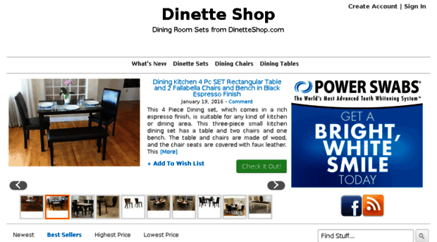 dinetteshop.com