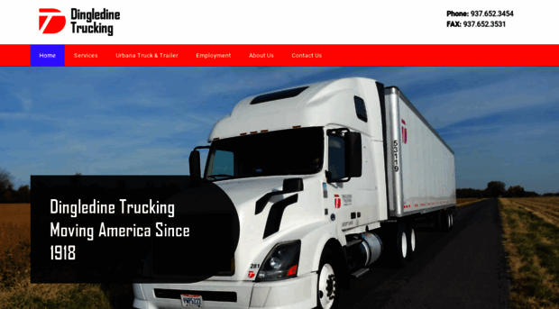 dingledinetrucking.com