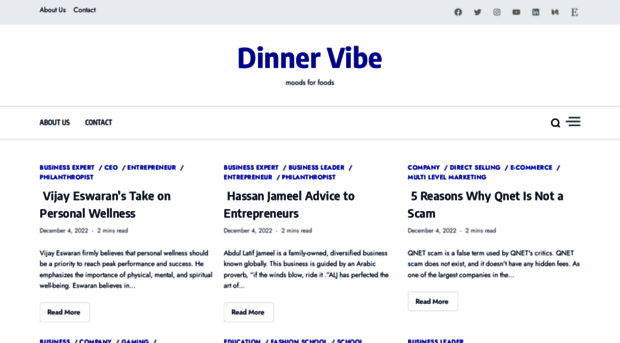 dinnervibe.com