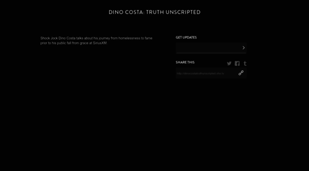 dinocostatruthunscripted.vhx.tv