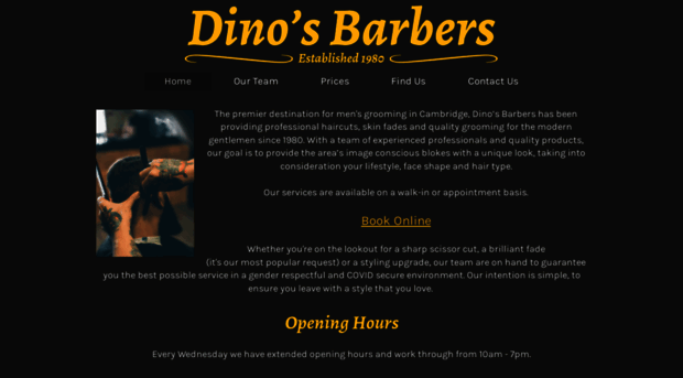 dinos-barbers.com