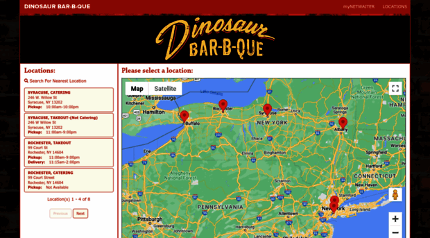 dinosaurbar-b-que.netwaiter.com