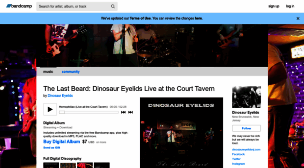 dinosaureyelids.bandcamp.com