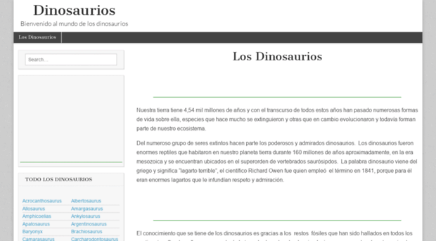 dinosaurios.org