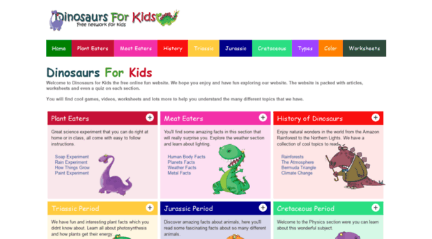 dinosaursforkids.com