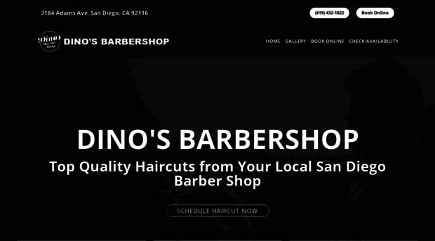 dinosbarbershop.com