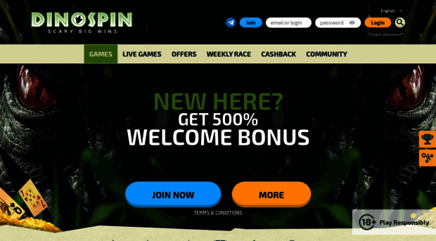 dinospin.com