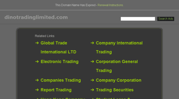 dinotradinglimited.com